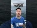 I’m the highest person on the ferry #high #ferry #boat #highest #uk #elevate