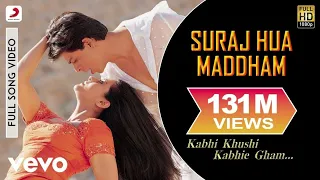 Download Suraj Hua Maddham Full Song |Shah Rukh Khan, Kajol |Sonu Nigam, Alka Yagnik MP3