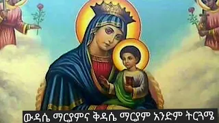 ውዳሴ ማርያምና ቅዳሴ ማርያም በሊቀ ጉባኤ ጌታሁን ደምፀ 
