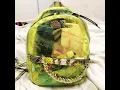 What s in my Victoria s secret clear backpack Snake edition