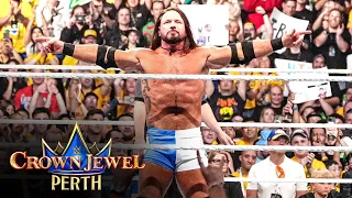 John Cena Writes A PHENOMENAL Ring Introduction For AJ Styles Crown Jewel 2025 Highlights 