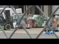 Packages piled up at Peninsula FedEx facility