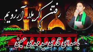 رفتن کربلا آرزویم نوحه جدید کربلای سید مهدی حسینی محرم 1400 