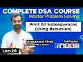 How to Generate All Subsets of a Set A Step-by-Step Guide Recursion L-20
