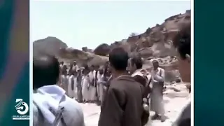 مشهد لأول مره يعرض السيد عبدالملك بدرالدين الحوثي  مشهد لأول مره يعرض السيد عبدالملك بدرالدين الحوثي