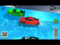 Frozen Water Slide Car Race - Aqua Park Adventure Unity Game Source Code