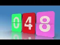 100 Seconds Flip Clock Countdown Timer