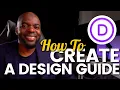 Divi Theme Tutorial How to Create A Divi Design Guide
