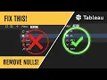 Tableau Quick Tip Easily Remove NULL Values From Your Filters