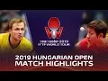 Download Lagu Xu Xin vs Benedikt Duda | 2019 ITTF World Tour Hungarian Open Highlights (R32)
