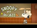 Snoopy Happy Pi-Jazz Playlist Positive BGM for Relax Study Work