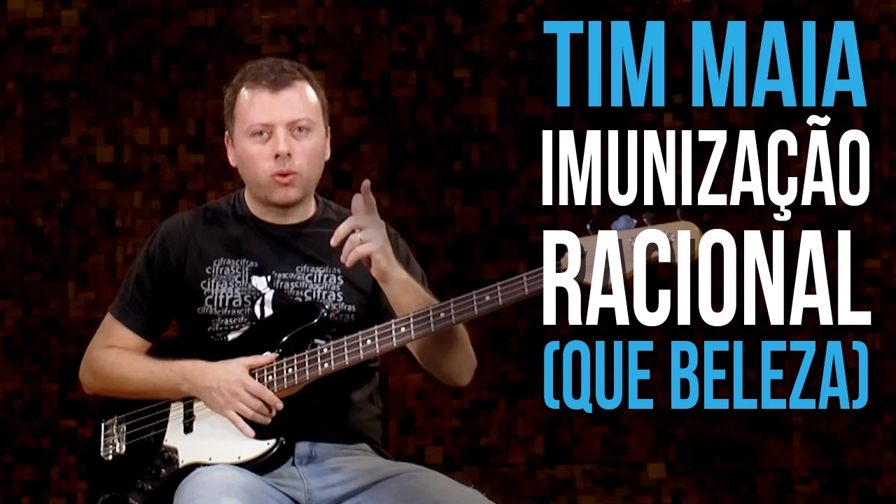 Tim Maia - Imunização Racional (Que Beleza) (como tocar - aula de contra - baixo) Tim Maia - Imunização Racional (Que Beleza) (como tocar - aula de contra - baixo)