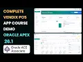 Oracle APEX 26 1 Complete Enterprise Application Demo Full Demo AI Agent Workflow