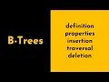 Download Lagu B-Trees Made Simple | Introduction to B-Trees | B-Tree Operations | Geekific