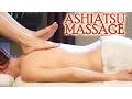 Back Massage Using Feet Ashiatsu Barefoot Deep Tissue Massage Techniques