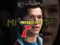 Things you probably missed in spoder man brand new day
