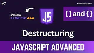 Master JavaScript Destructuring in 20 Minutes Array Object Destructuring with Simple Examples