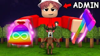 Using ADMIN Commands To Survive 99 Nights In The Forest 