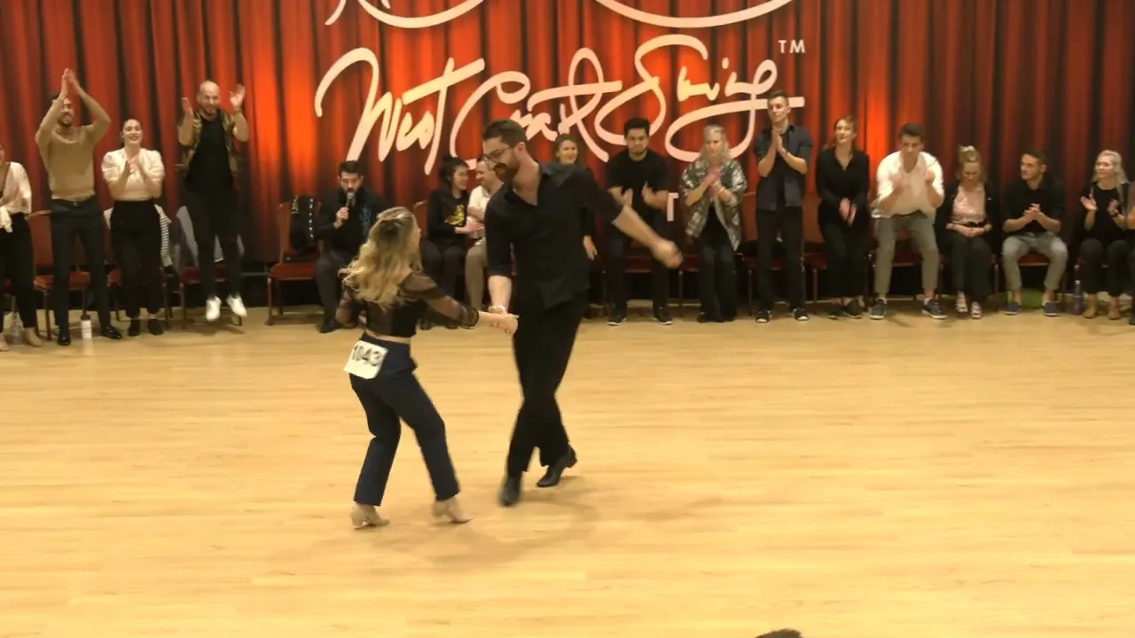 Uriya Rosenbaum & Fernanda Dubiel - Jack&Jill Advanced final - Budafest 2023