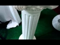 Large Standing Roman Greek Pillars Rubber Shatterproof Garden Wedding Venue Prop Solid