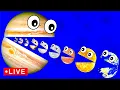 Learn Planets for Baby 🪐🌎🔴 | Learn Planets Mercury Venus Earth Mars Jupiter Saturn Uranus Neptune
