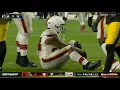Nick Chubb serious knee injury vs Steelers no replay shown