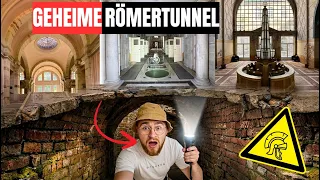GEHEIMER RÖMER-TUNNEL entdeckt 🤫 Das dunkle Geheimnis EUROPAS GRÖSSTER VERLASSENER THERME 😱🔦