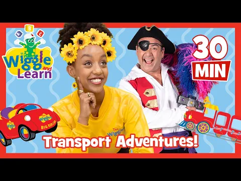 Download MP3 Wiggle and Learn 📚 Learn About Transport 🚂 Kids Songs about Trains Planes Boats \u0026 Cars! 🚗The Wiggles