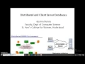Distributed DBMS - Part 1