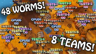 We Added 8 Teams to Worms 4 Mayhem… After So Many Crashes!