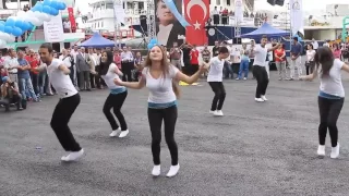 beautiful turkish girls dance in festival 2017