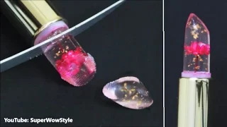 most beautiful lipstick cut open superwowstyle