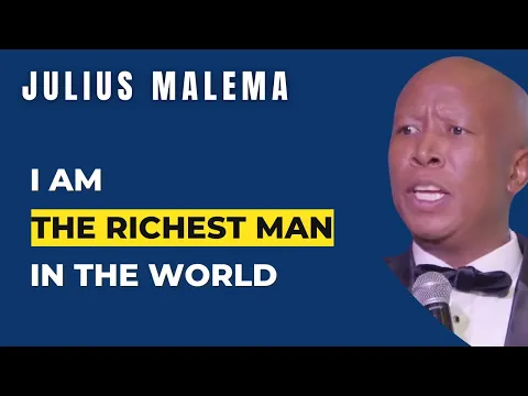 Download MP3 I Am The Richest Man In The World, I Don't Care About Your Money | Julius Malema