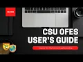 How to use CSU Online Faculty Evaluation System OFES