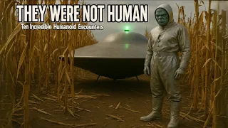 THEY WERE NOT HUMAN TEN INCREDIBLE HUMANOID ENCOUNTERS 