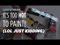 Download Lagu Painting something while my brain is melting \u0026 live chat
