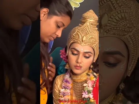 Mallika Singh Devi Look From RadhaKrishn Serial π #shorts #mallikasingh