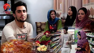 مهمانی وآشپزی با الیسا این بار مهمان وارث 