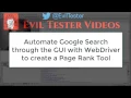 Let s Automate create a page rank tool from Google Search GUI with Selenium WebDriver and Java