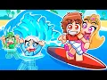 Download Lagu Techy Plays Swim To Save Princess With MY CRAZY FAN GIRLS...