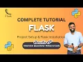 Part 2 Flask Installation First Flask App Virtual Environment Setup Flask Tutorial in Telugu