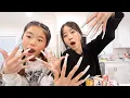 WEARING SUPER LONG ACRYLIC NAILS for 24 HOURS