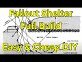 Fallout Shelter - How I Built Mine Cheap Fast Using a 1960 s US Government Plan