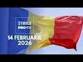 Lagu Știrile PRO TV - 14 Februarie 2026 | România își menține ratingul de țară