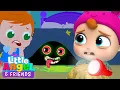 Download Lagu Don't Be Scared Of The Dark | Baby John | Little Angel And Friends Fun Educational Songs