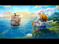 Monkey D Luffy Gear 5 Watching the Thousand Sunny One Piece 4K Live Wallpaper Screensaver