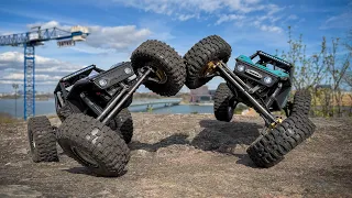 Axial Capra UTB10 4WS First Run 2 2 wheels