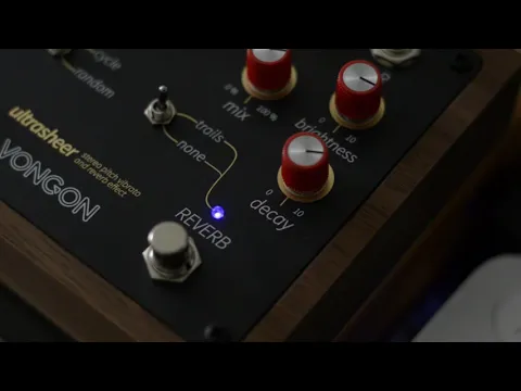 Vongon Ultrasheer Stereo Reverb + Vibrato | Delicious Audio