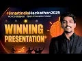 Drafting a Winning PPT for SIH 2025 Internal Hackathon Smart India Hackathon 2025 Blueprint