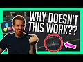 Merge Node Problems - DaVinci Resolve Fusion Foregrounds and Backgrounds Explained for Beginners